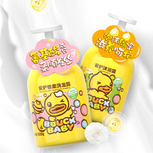 小黄鸭安护婴儿童洗发水500g