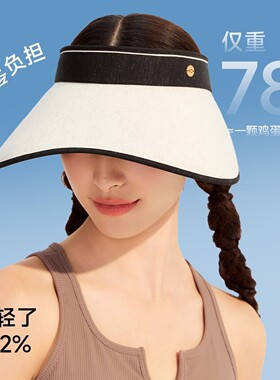 VVC空顶大檐防紫外线防晒帽