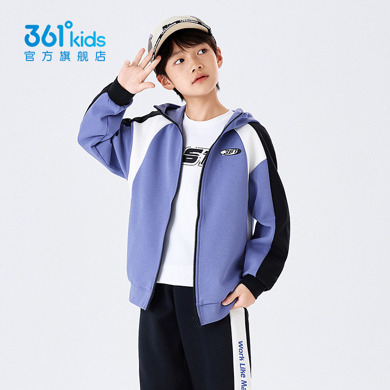 78到手！361°男童外套130cm-175cm