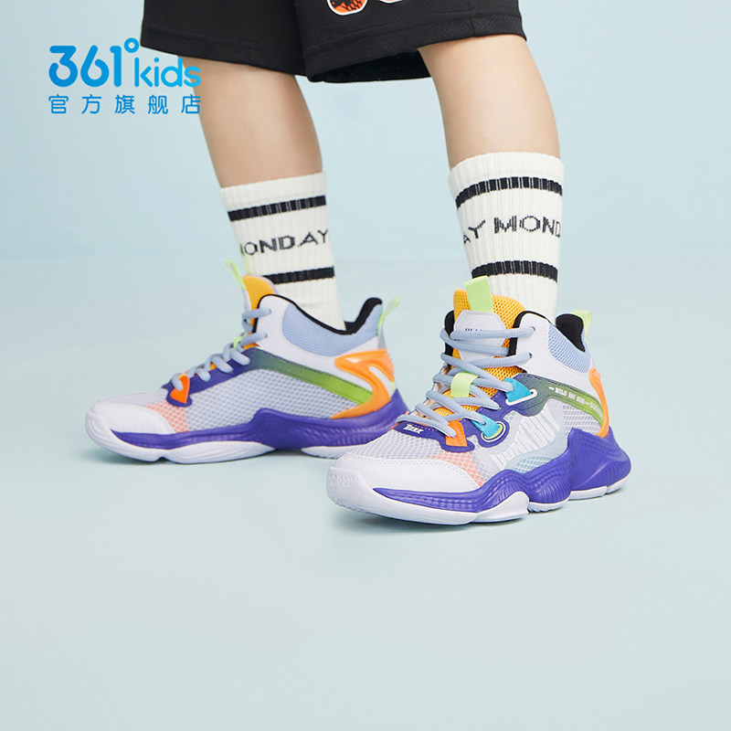 361儿童篮球鞋2023夏季网面童鞋 361度童装运动鞋