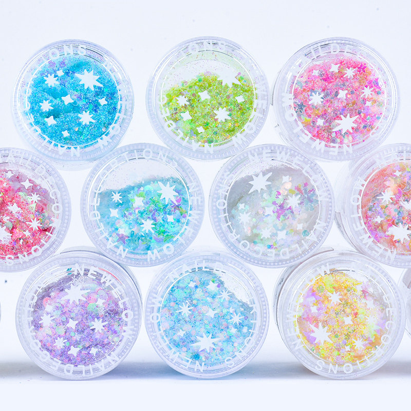 流沙油ab水晶滴胶diy材料 圣诞梦幻闪粉星星爱心网红填充美甲亮片,淘宝优惠券,粉丝福利购,淘宝优惠卷