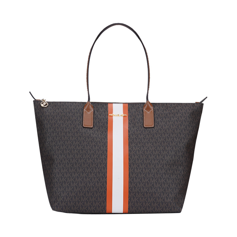 michael kors/ mk女士拼色托特包 客邻尚品女士包袋