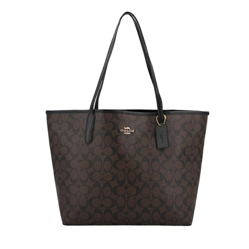 coach /蔻驰老花单肩手提包托特包 客邻尚品女士包袋