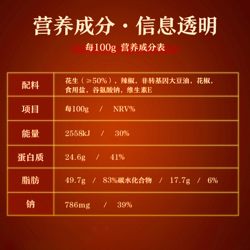 黄飞红麻辣花生米70g210g110g官网下酒菜零食小吃黄飞鸿花生米-图2