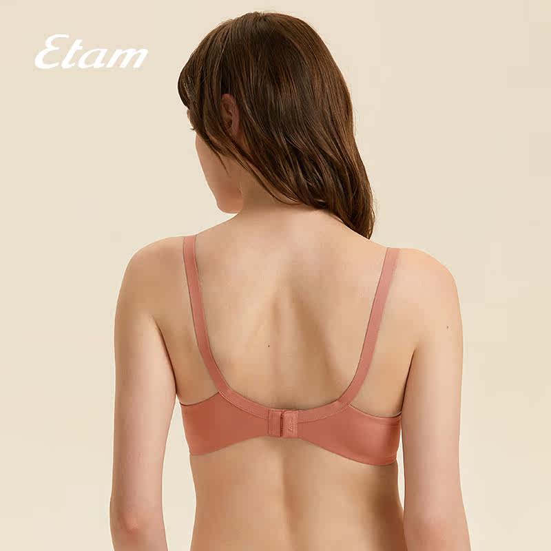 etam法式女宽肩带软钢圈聚拢胸罩 Etam文胸