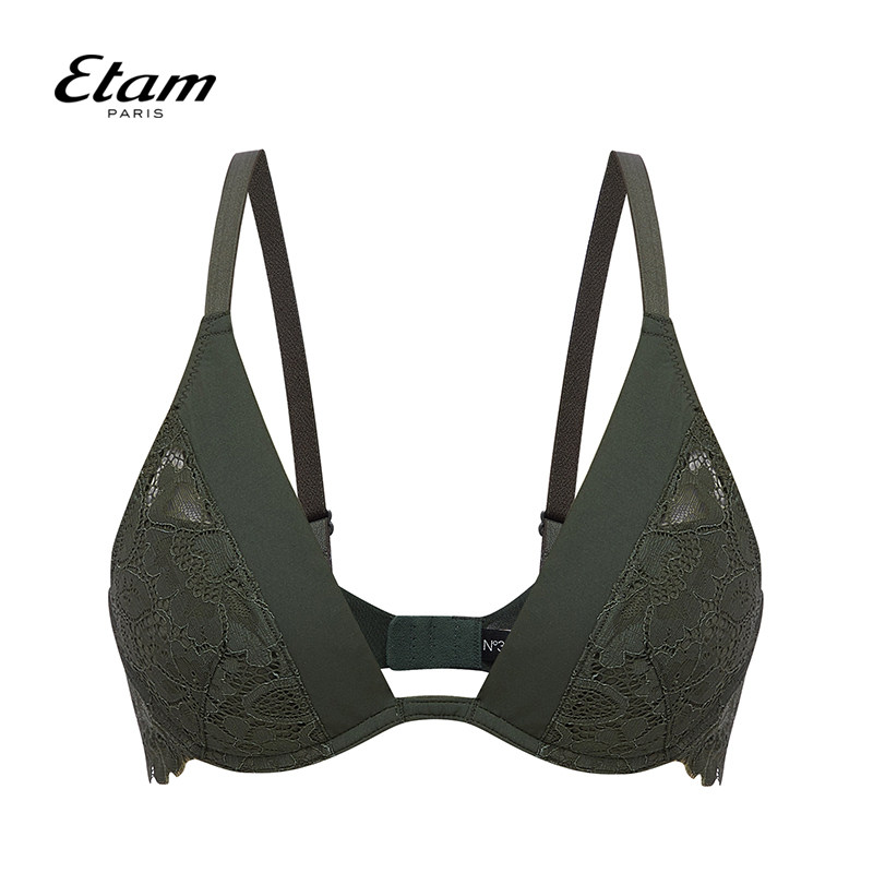 法国etam聚拢arty蕾丝上薄下厚文胸 Etam文胸