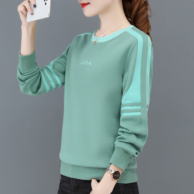 圆领春秋2020年新款秋装宽松卫衣 轩凌子卫衣/绒衫