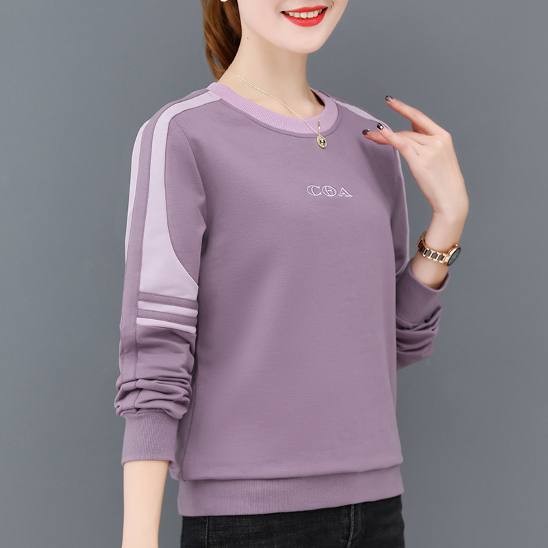 圆领春秋2020年新款秋装宽松卫衣 轩凌子卫衣/绒衫