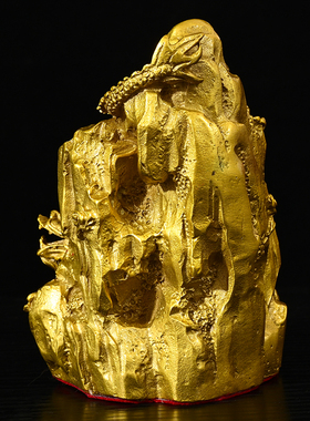 铜龙戏珠龙下山龙青龙生肖工艺品酒柜办公室装饰品招财吉祥物