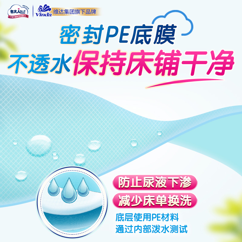包大人干爽系列成人护理垫产妇床褥垫老人用隔尿垫60*90cm - 图1