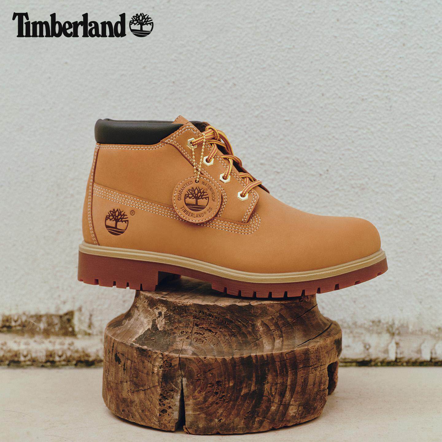 添柏岚官方男鞋TIMBERLAND25轻量防水中帮黄靴新款户外偏大|A6CJE 官方防实拍商品图
