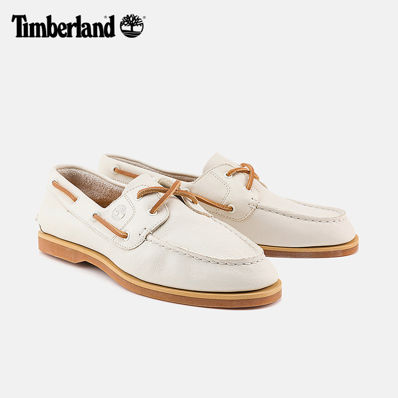 Timberland添柏岚官方女鞋船鞋乐福鞋一脚蹬皮革轻便偏小|A2Q9X,淘宝优惠券,粉丝福利购,淘宝优惠卷