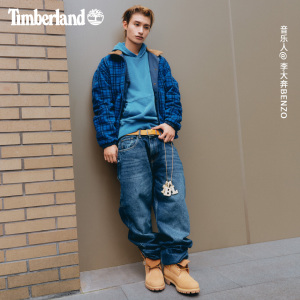 亚太限定Timberland男装两面穿格纹夹克
