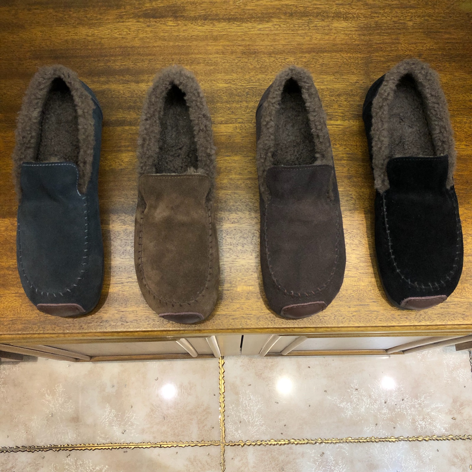 冬季新款纯皮加绒保暖豆豆鞋男真皮软底懒人鞋韩版百搭休闲潮男鞋,淘宝优惠券,粉丝福利购,淘宝优惠卷