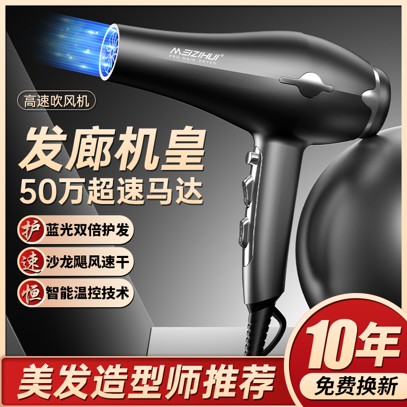 德国电吹风机家用大功率发廊专用理发店8800w负离子护发速干风筒