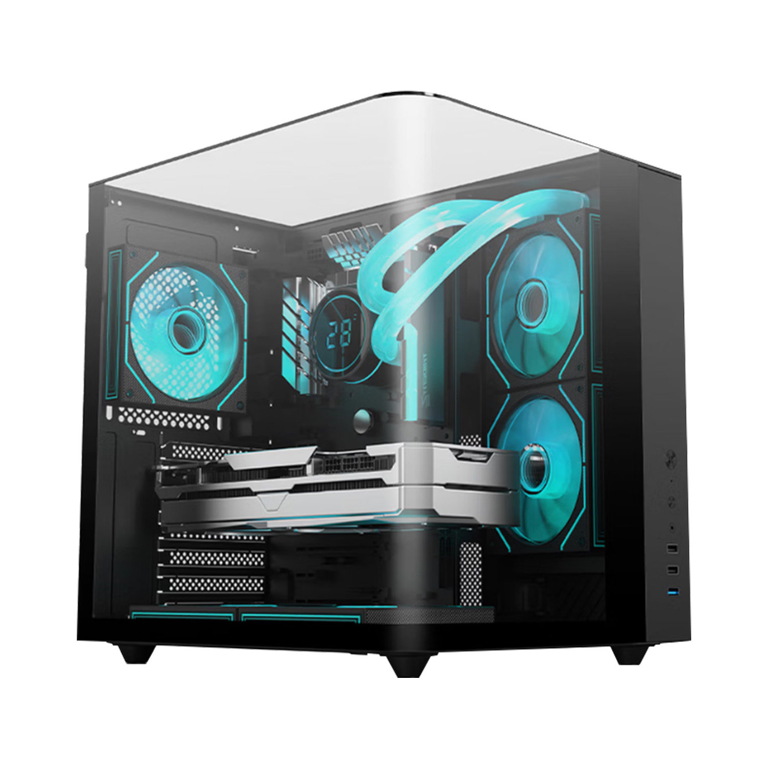 年货节幕野装机 i5 i7 AMD 5060ti 5070 5070ti海景房DIY电脑主机,淘宝优惠券,粉丝福利购,淘宝优惠卷