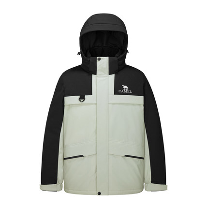 骆驼羽绒服男女连帽保暖2025