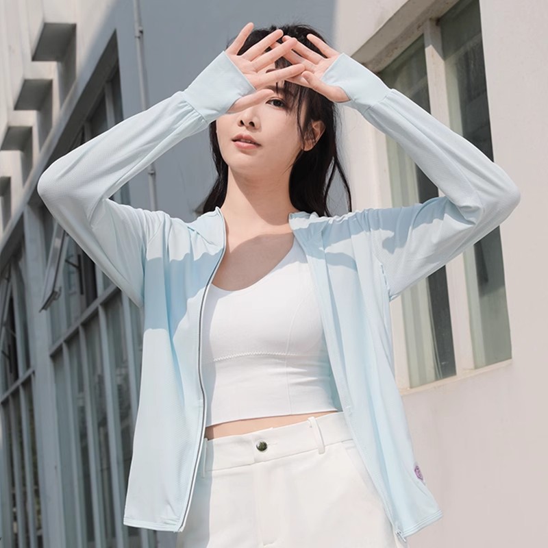 皇家骆驼皮肤衣女防晒衫防紫外线透气2024夏新款防晒服男薄款外套