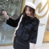 2019 Áo choàng lông thỏ mới cho nữ lông ngắn một thời trang Hàn Quốc mỏng nữ đặc biệt mùa đông - Faux Fur