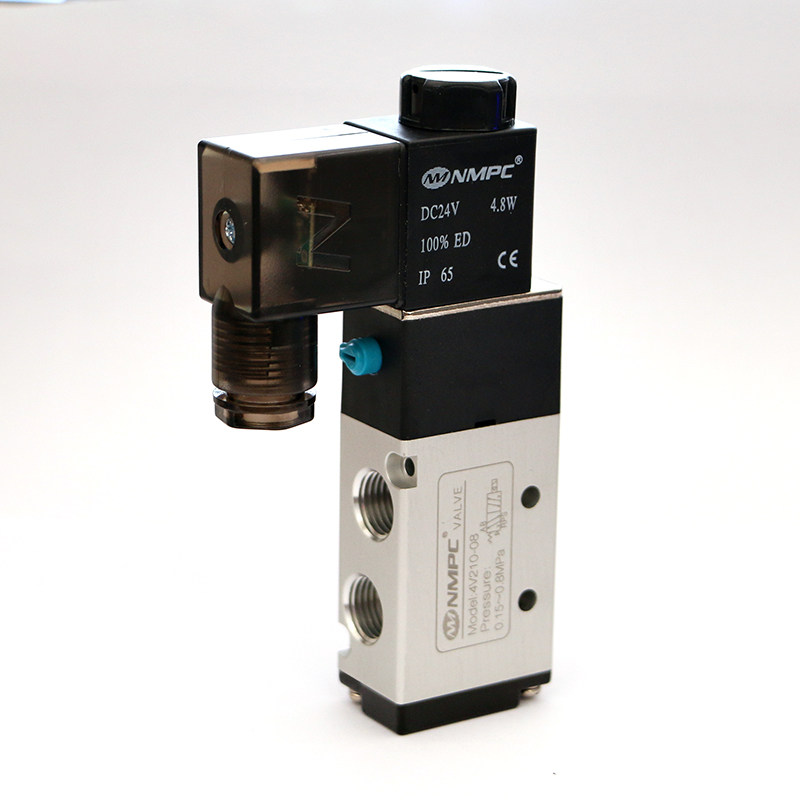 NMPC电磁阀二位五通4V210-08电子换向DC24V气动控制阀AC220V4V310,淘宝优惠券,粉丝福利购,淘宝优惠卷