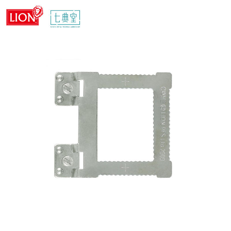 英国LION高品质五金CWH3铝合金画框相框方孔挂钩配件挂墙五金扣件-图0
