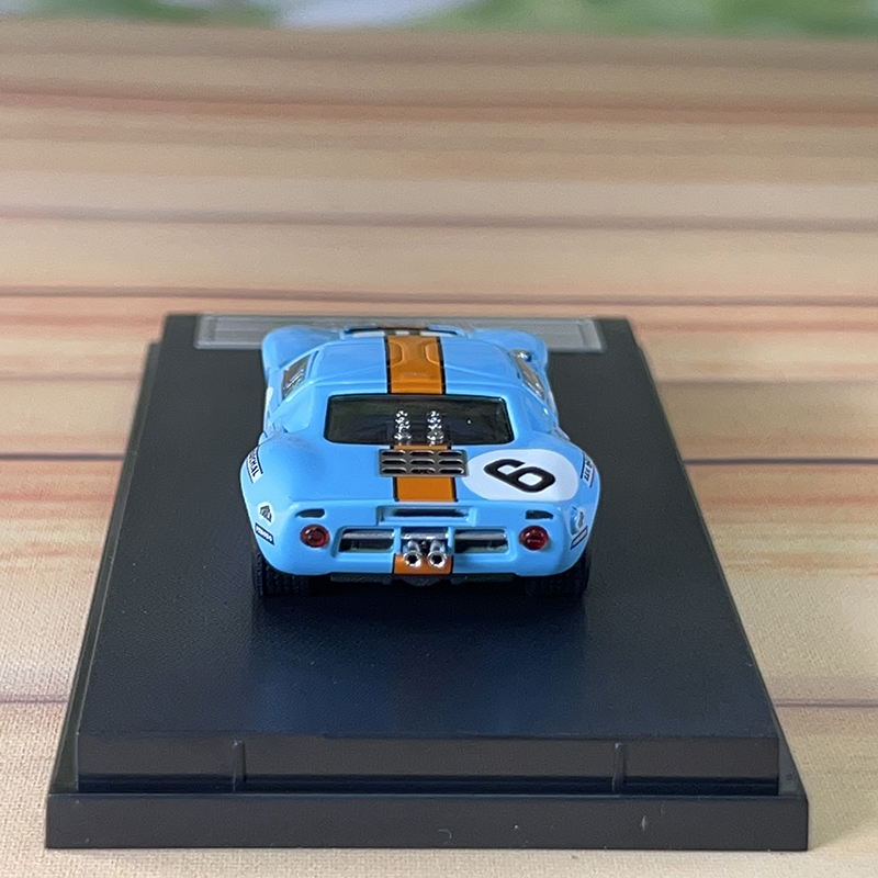 现货ZOOM 1:64 FORD福特GT40 Mk1勒芒赛车GULF 9#汽车模型 - 图3