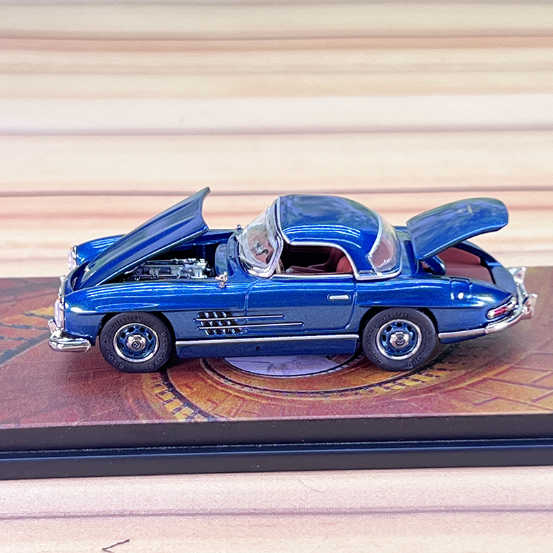 Zero formula Toy_Father 1:64 奔驰300sl 老爷车 合金汽车模型 - 图0