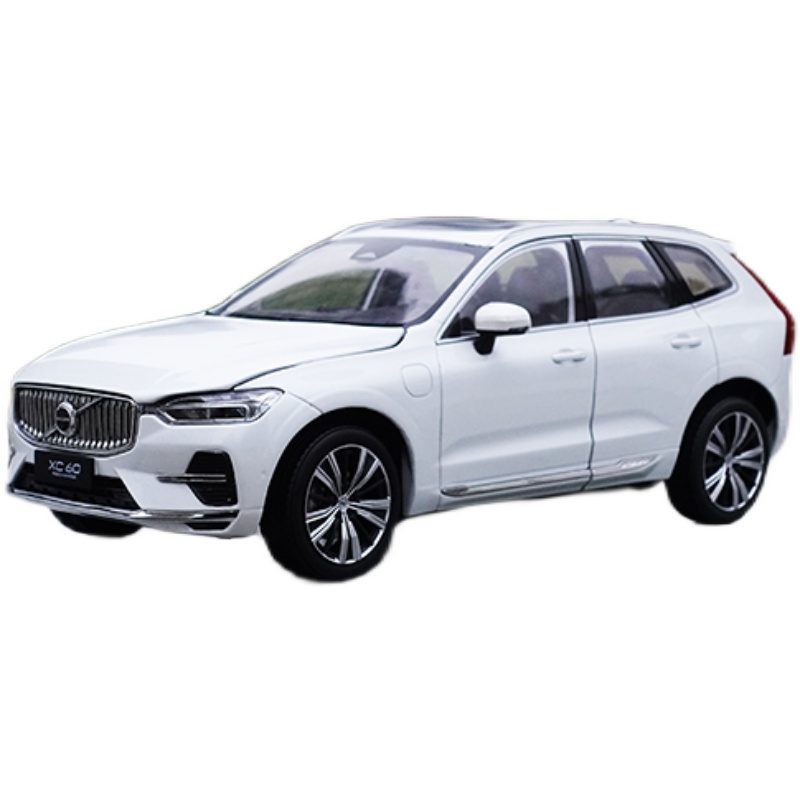 原厂沃尔沃2022新款XC60混动版1:18 VOLVO Recharge合金汽车模型-图3