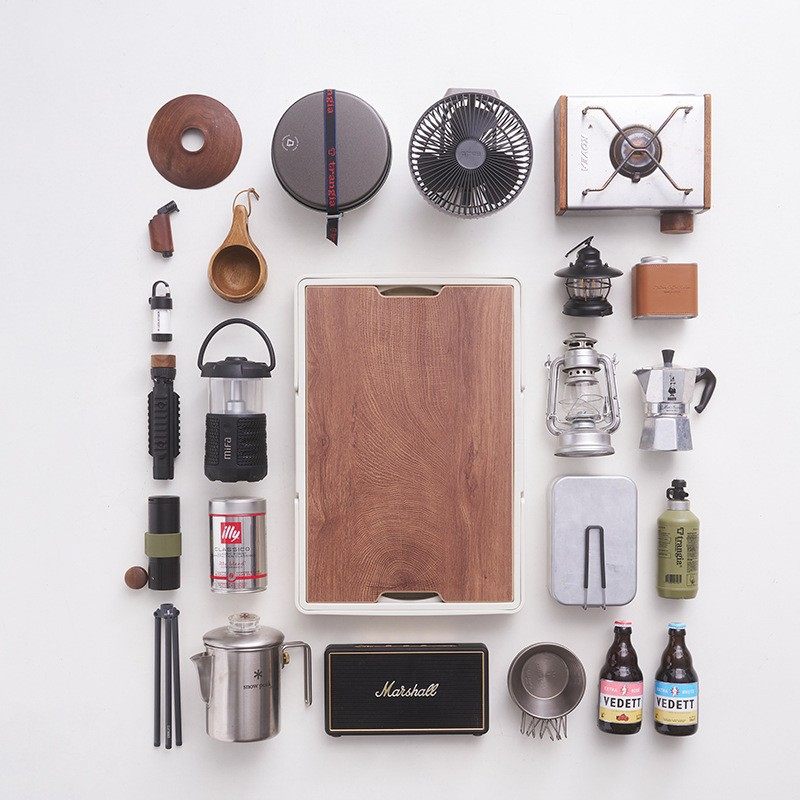 户外露营折叠收纳箱野餐篮子车载后备箱居家整理箱带防水袋带提手,淘宝优惠券,粉丝福利购,淘宝优惠卷