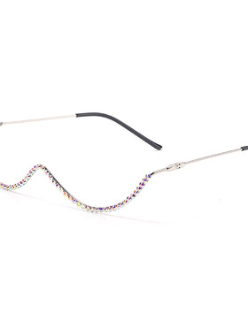 街拍蒸汽朋克欧美街拍眼镜镜片