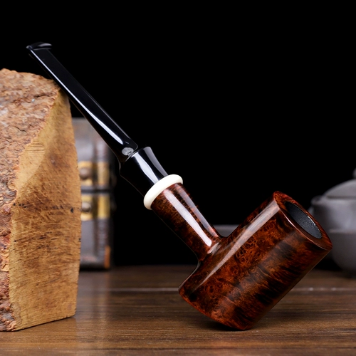 Мужской молоток, старомодный фильтр, курительная трубка из натурального дерева
