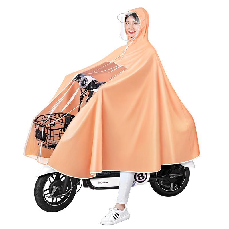 Raincoat Scooter raincoat double motorcycle poncho雨披-图3