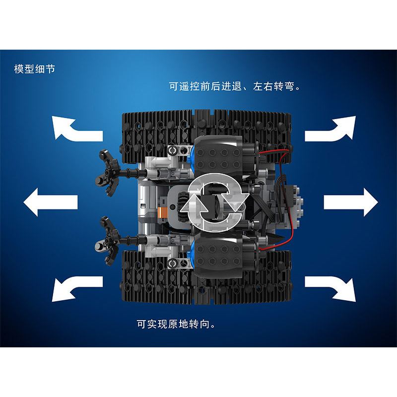 卫乐7112遥控机器人编程拼装积木玩具 爆款STEAM科教 亚马逊 - 图1