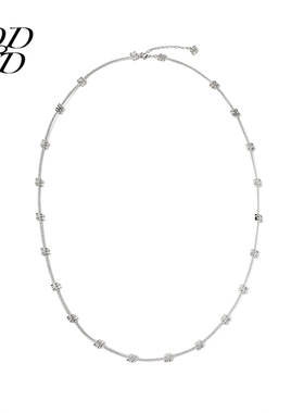 SOLSOL买手店 ODTD 25早春新品 定制logo蛇骨简约长短项链手链