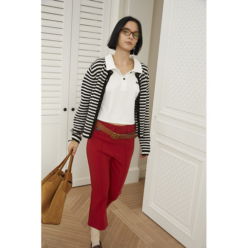 SOLSOL买手店OIIORIRI设计师品牌24秋冬新款罗马七分裤24AWPTO68 - 图2