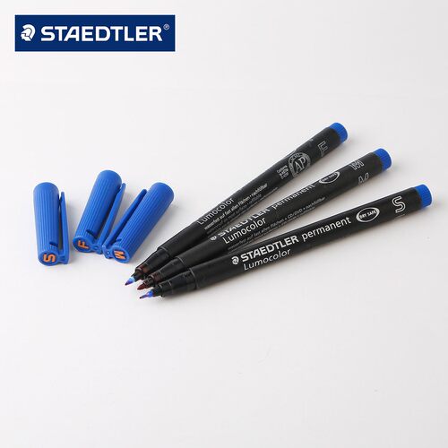 德国STAEDTLER/施德楼Lumocolor 313S光盘笔胶片笔 菲林笔 投影笔 - 图2