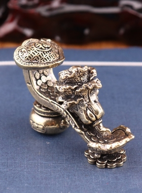 纯铜白菜摆件招财装饰品