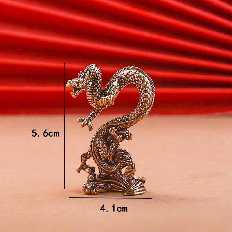 黄铜龙十二生肖龙摆件茶宠把玩件庭院办公桌摆件龙行天下龙腾四海,淘宝优惠券,粉丝福利购,淘宝优惠卷