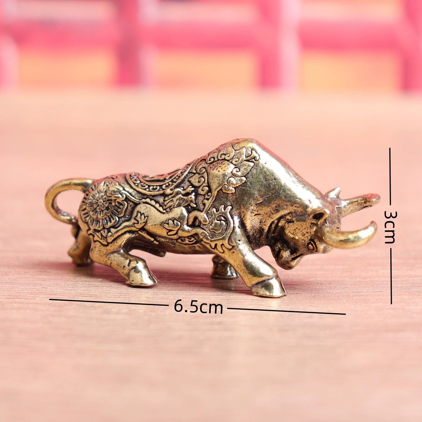 纯黄铜财牛华尔街斗牛花牛复古实心老物件装饰桌面茶宠工艺品摆件,淘宝优惠券,粉丝福利购,淘宝优惠卷