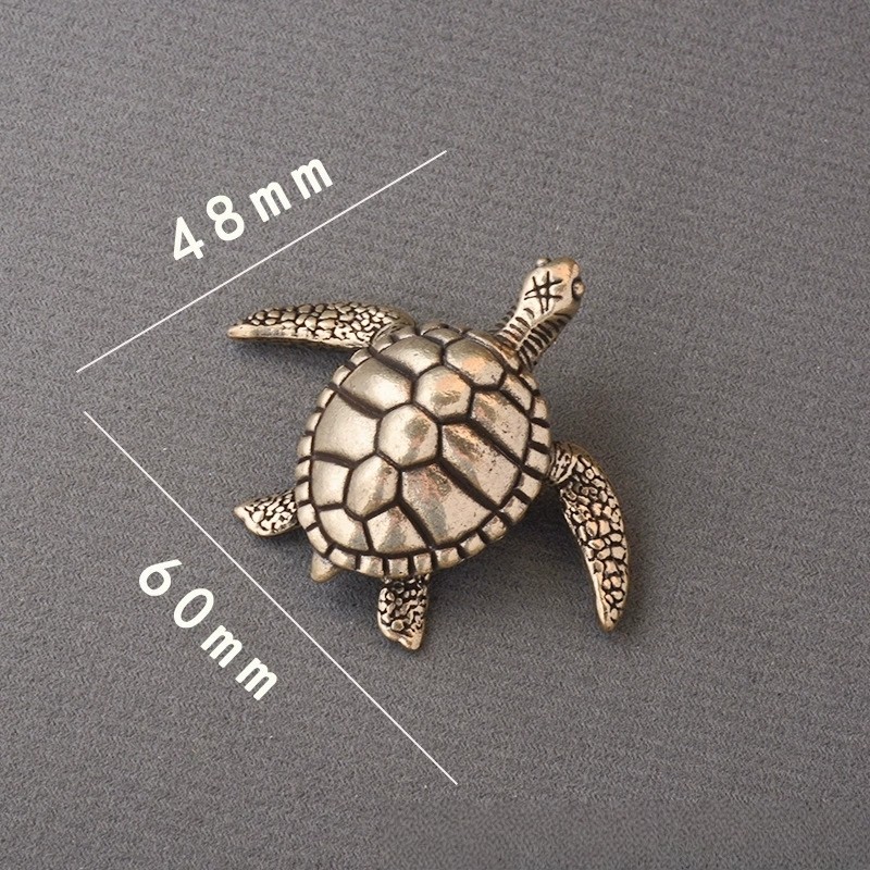 纯铜富甲天下富甲一方手把件大海龟黄铜工艺铜居家茶宠桌面摆件,淘宝优惠券,粉丝福利购,淘宝优惠卷