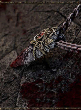 艾尔登法环周边护符兽爪吊坠项链动漫游戏周边挂坠颈链个性卫衣链