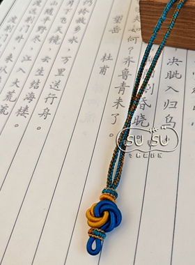 手工编织黄金蜜蜡翡翠和田玉吊坠