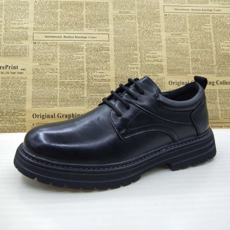 撤柜清仓真皮全皮厚底英伦风防滑透气圆头商务正装防滑系带男皮鞋,淘宝优惠券,粉丝福利购,淘宝优惠卷