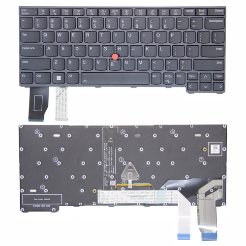 适用联想Thinkpad X13 L13 X13 Yoga Gen1/2/3/4/5 S2 Gen7/8键盘 - 图2