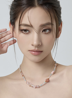 个性彩色甜酷甜美颈链女