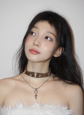 Starfire毛绒女复古项链