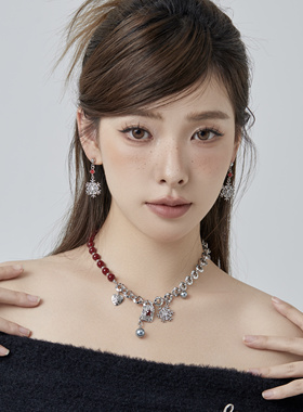 Starfire铜合金铜合金小众女项链