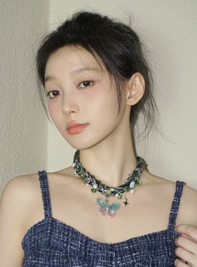 Starfire毛线亚文化锁骨链