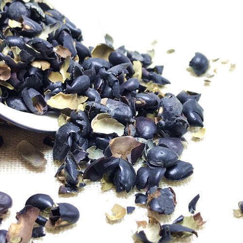 黑豆衣中药材黑豆皮乌豆衣500g黑豆青茬黑豆生剥皮豆衣包邮蚕豆 - 图1