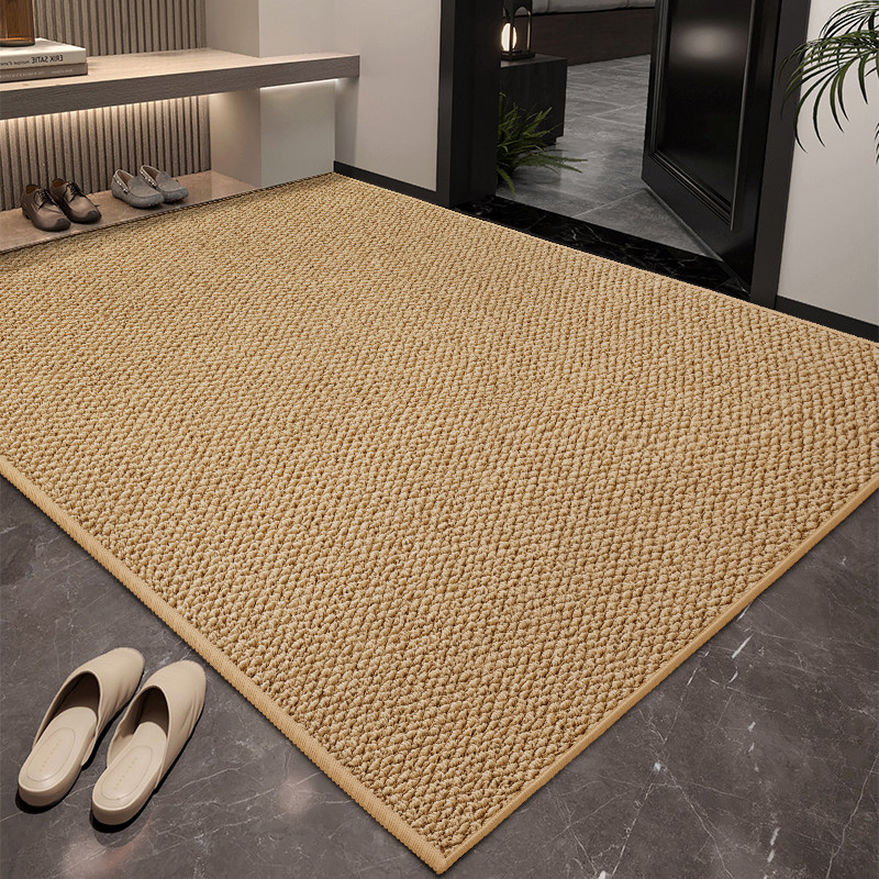 2025新款地垫入户门高级防滑固定专用免洗入户玄关地毯彷剑麻垫子,淘宝优惠券,粉丝福利购,淘宝优惠卷